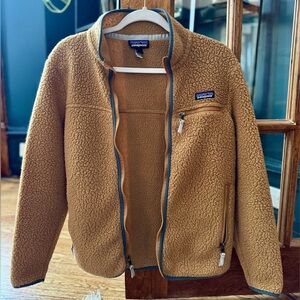 Patagonia Women’s Retro Pile Jacket - Full Zip Fleece - S - Brown - Like New